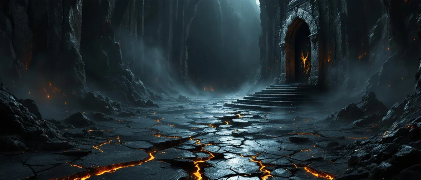 Demon romantasy scene, a tempting demon offering a dangerous bargain